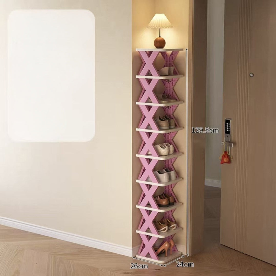Narrow Shoe Rack Tower | Kalsten