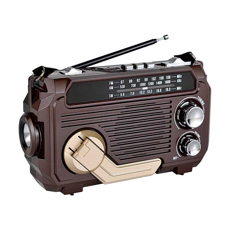 Solar-powered radio for camping | Kalsten