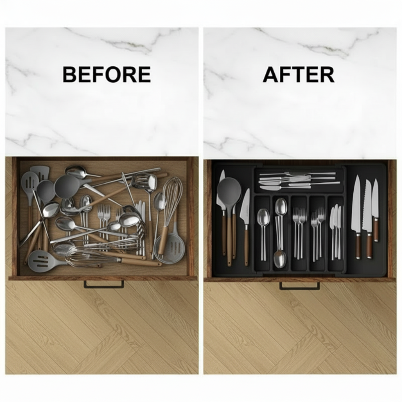FlexiTidy — Peace and order in every drawer, so that every morning routine starts relaxed | Kalsten