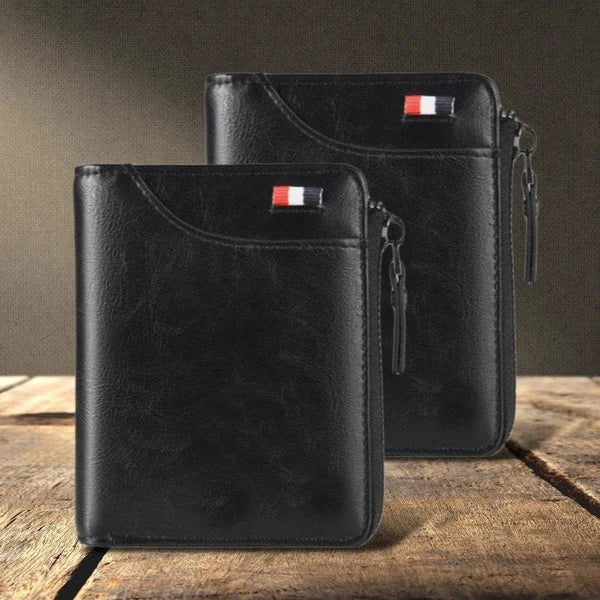 Kalsten | Men's multifunctional RFID-blocking, waterproof and durable PU leather wallet for men