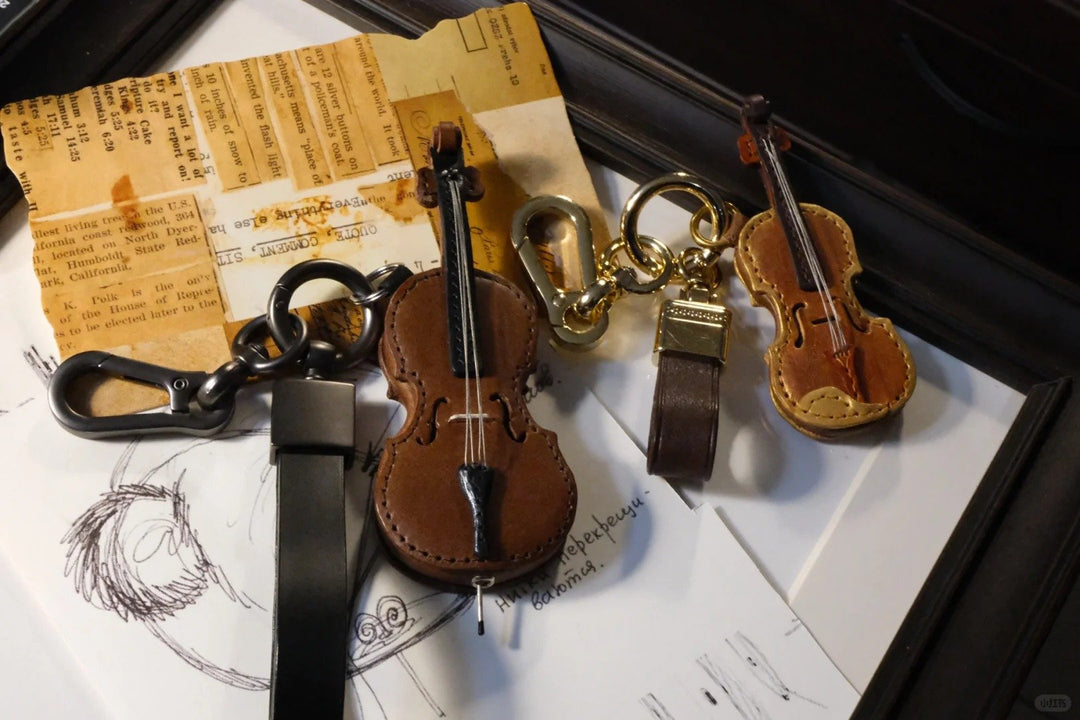 Kalsten | Crafted Leather Violin & Cello Keychain