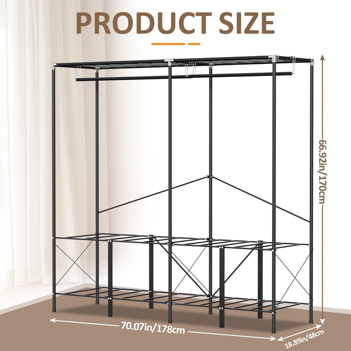 Foldable wardrobe bedroom cabinet | Kalsten