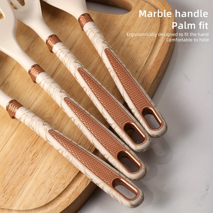 Premium Cooking - Cooking pleasure with the Elegant Silicone Kitchen Utensil Set Kalsten