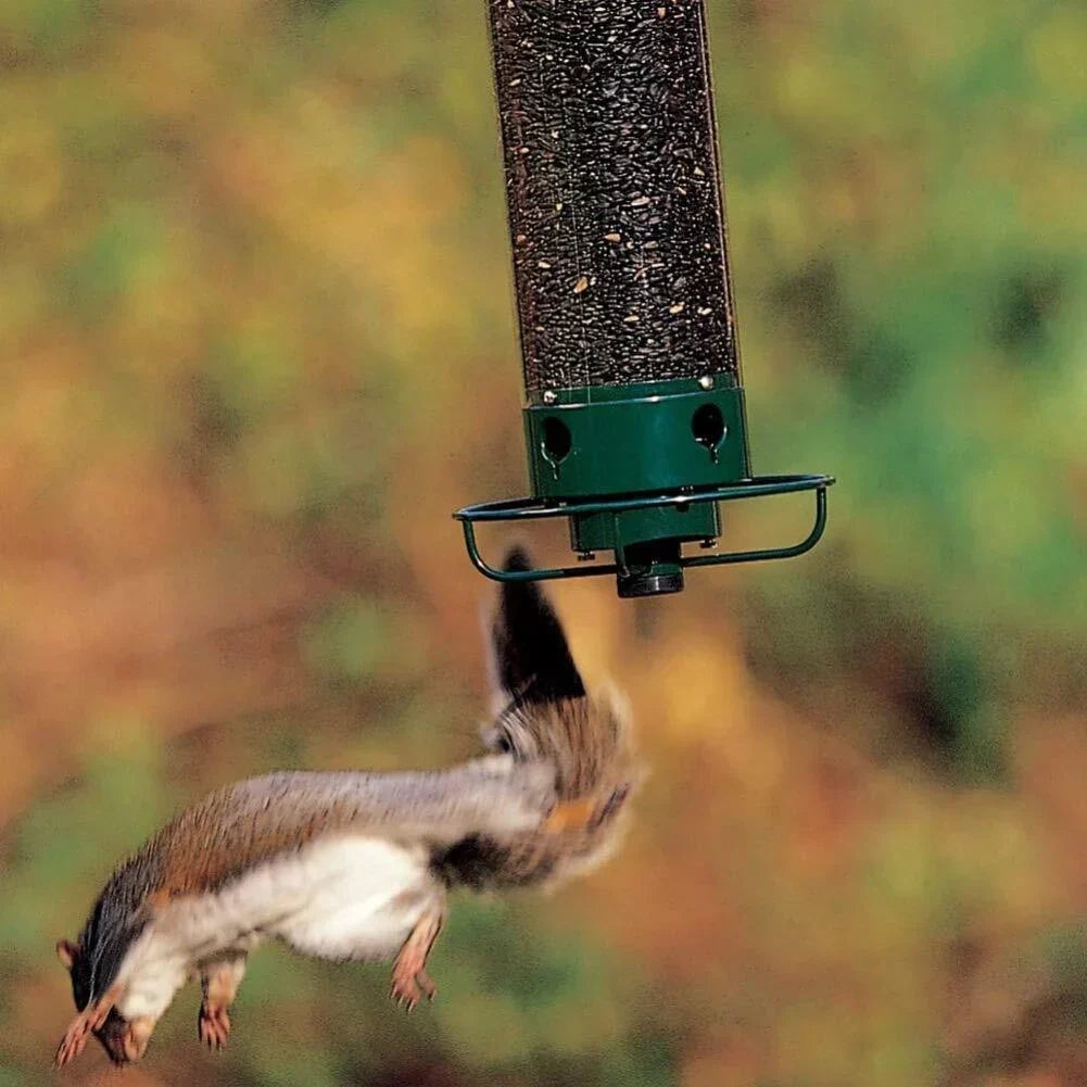 Kalsten | Squirrel-Proof Bird Feeder | Spinning Tube Feeder with 4 Ports & 5 lb Seed Capacity