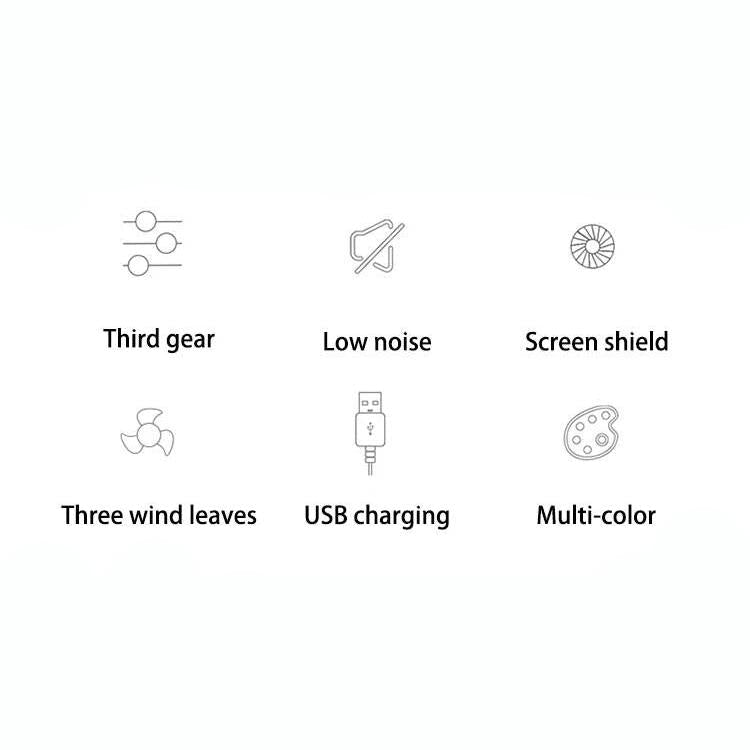 Portable USB Rechargeable Mini Handheld Fan | Kalsten