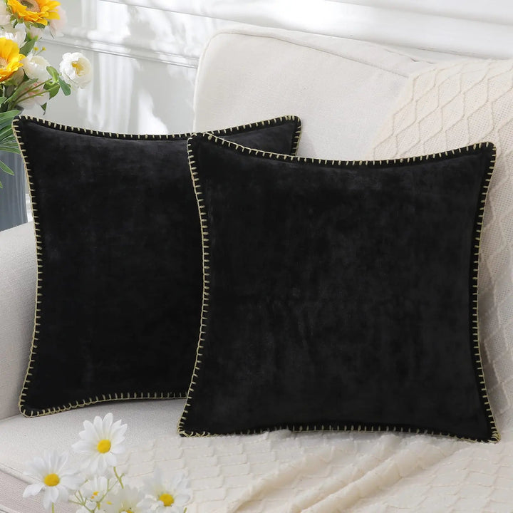 Kalsten | Soft Chenille Velvet Throw Pillow Cover