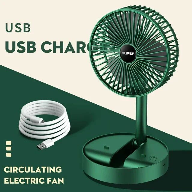 Compact 6-Inch USB Portable Fan with 3-Speed Control | Kalsten