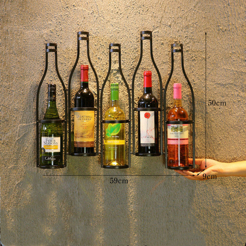 Kalsten | Iron Hang Wine Rack