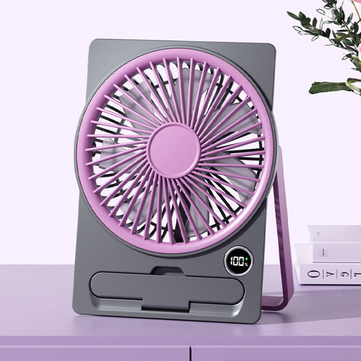 USB portable fan with battery – Quiet and rechargeable | Kalsten
