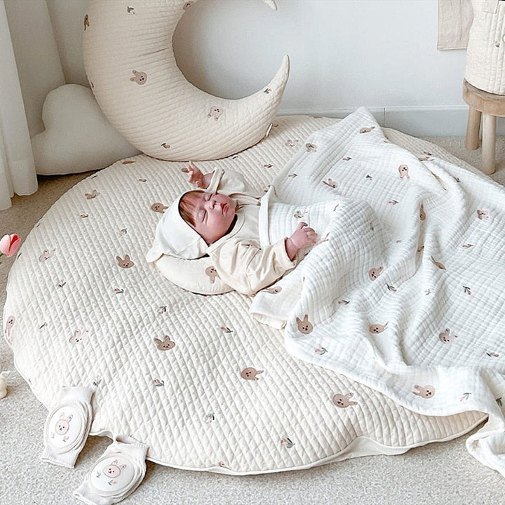 Kalsten | Bear Embroidery Baby Play Mat