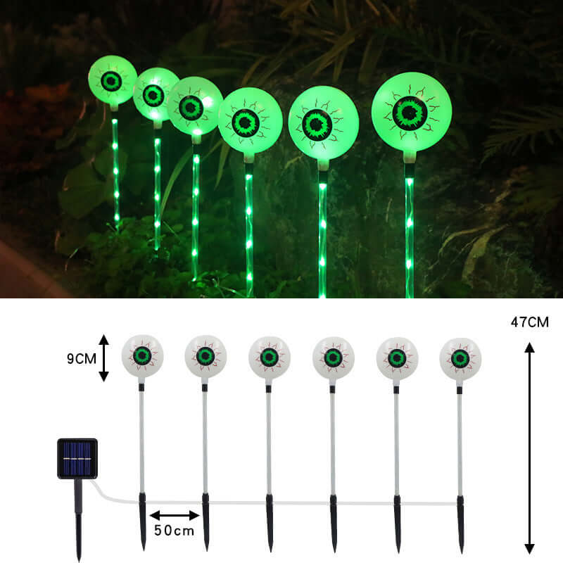 LED Solar Halloween Eyeball Ground Courtyard Decorative Lamp | Kalsten