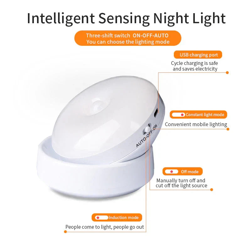 Smart Motion Sensor Night Light - Elara | Kalsten