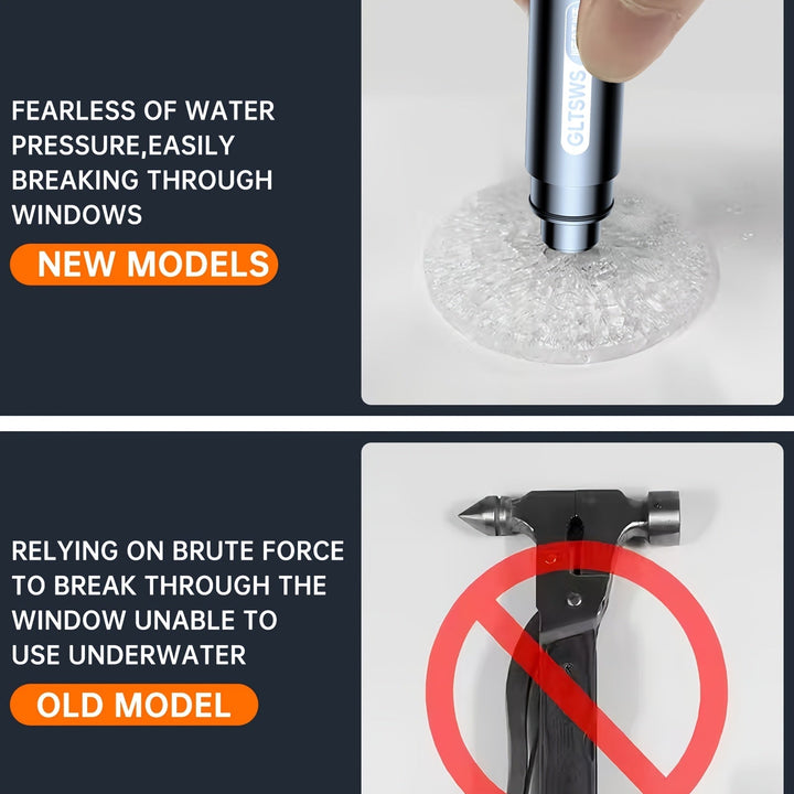 Car Emergency Rescue Hammer with Seatbelt Cutter | Kalsten