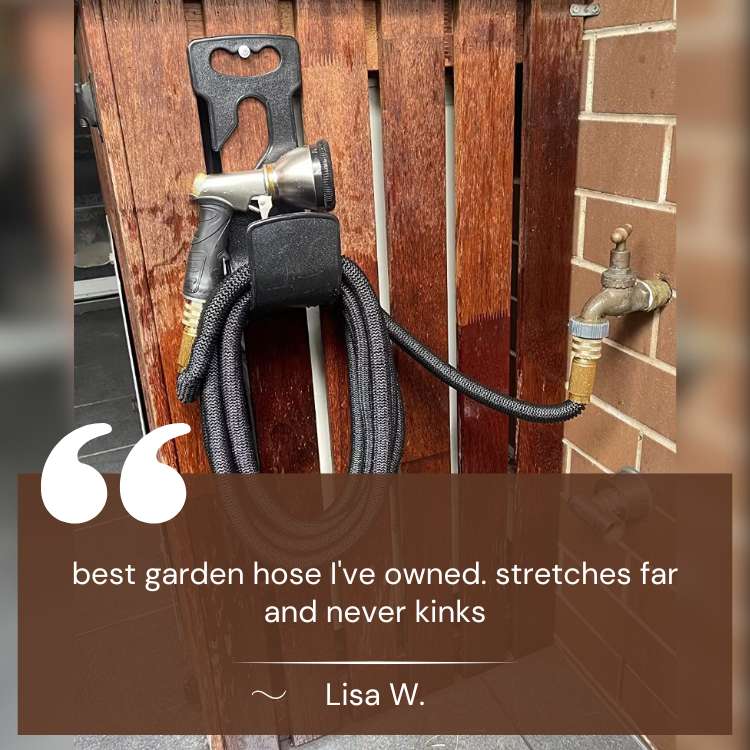 AquaGlide Expandable Garden Hose — Finally watering effortlessly without knots and stress | Kalsten