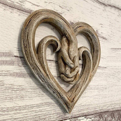 Skanto | Heart Holding Hands Wall Decor - Eternal Love