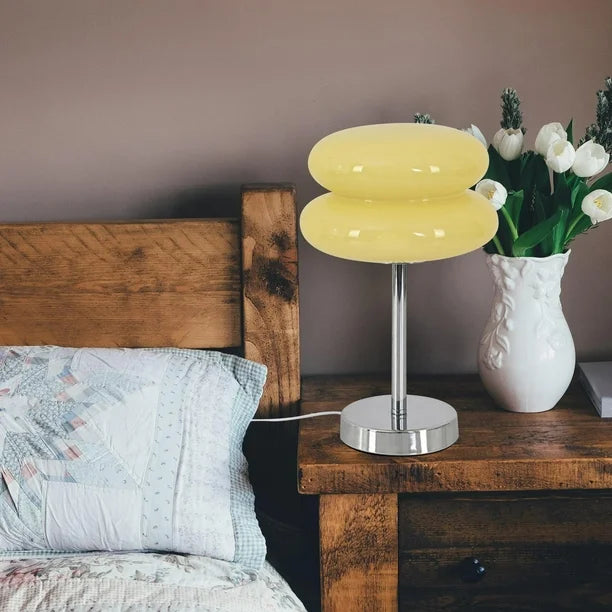 Retro Glass Shade Table Lamp Kalsten