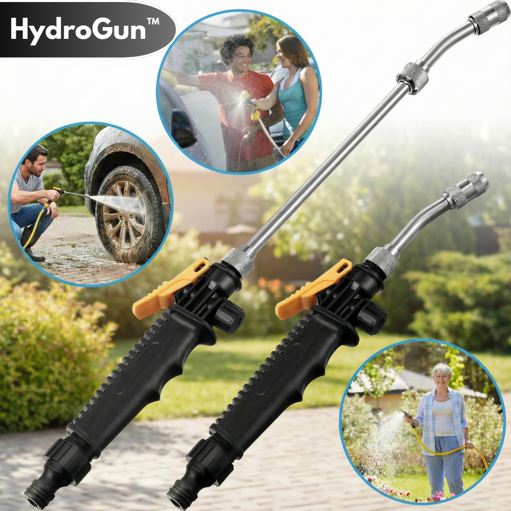 AquaForce 2-in-1 High Pressure Water Gun — Say goodbye to dirt stress and enjoy effortless shine moments! | Kalsten