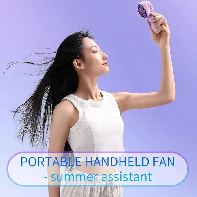 USB Rechargeable Mini Portable Fan With 3 Speeds | Kalsten
