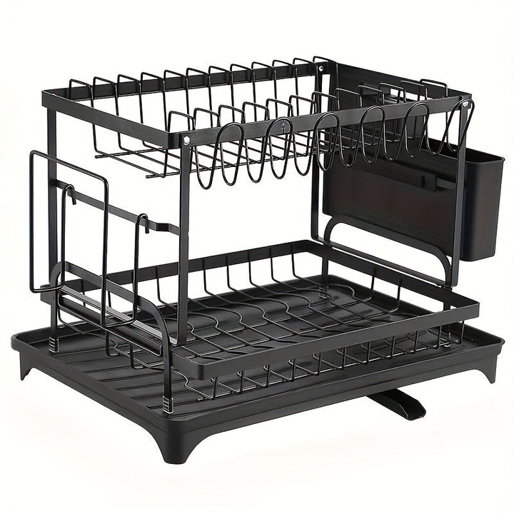 Draining rack 2 tiers with drainage | Kalsten