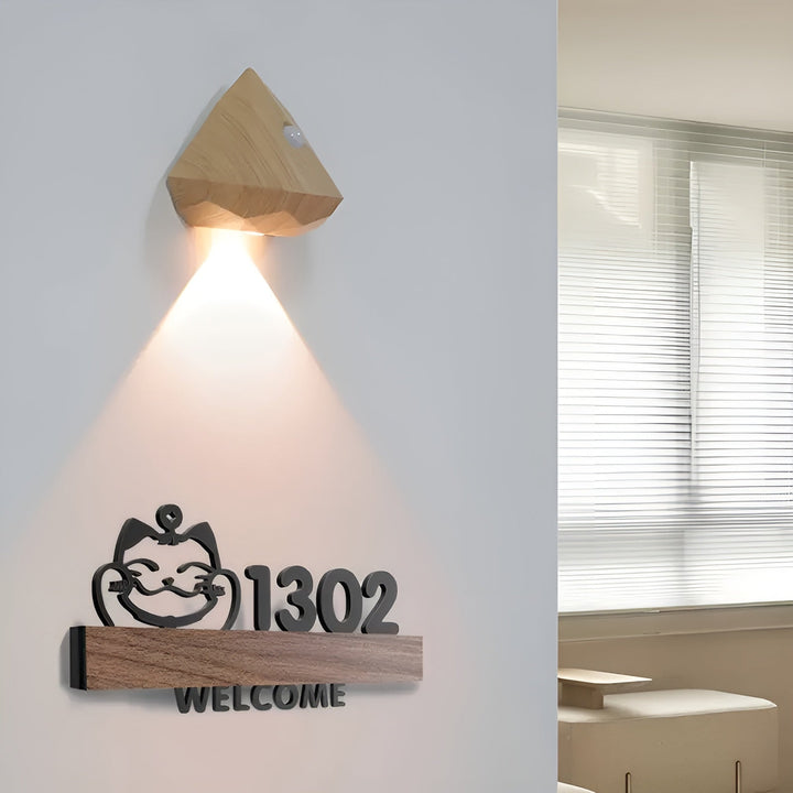 LED Night Light with Motion Sensor – Rechargeable & Self-Adhesive | Soft Light for Eye-Friendly Illumination | Kalsten
