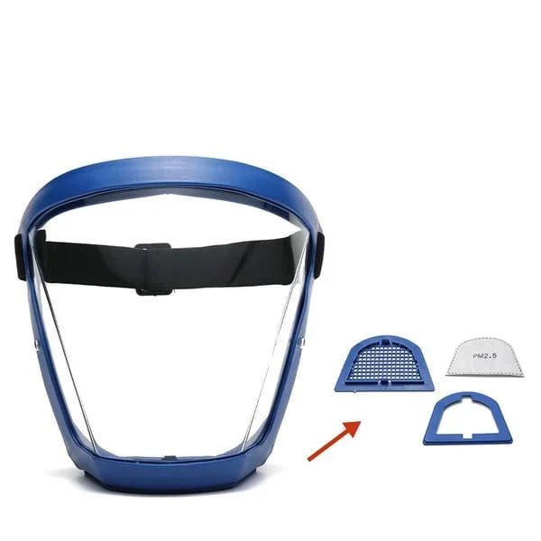 Face shield mask transparent – occupational safety | Kalsten