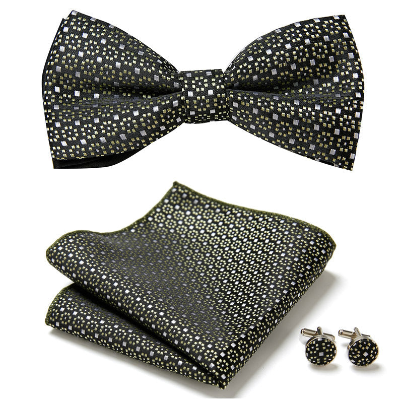 Three-piece set with stylish bow ties Kalsten