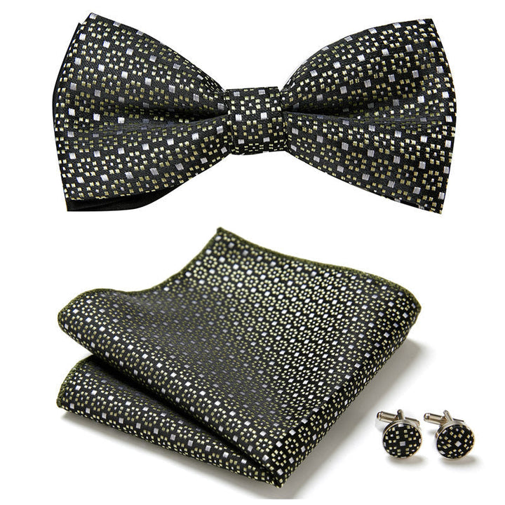 Three-piece set with stylish bow ties Kalsten
