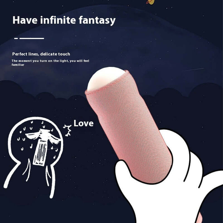 Creative Handheld Night Light Original Design LED Beads Interesting Way Of Switching On And Off Has A Base For Placing On Table | Kalsten