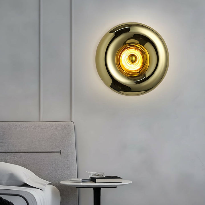 Modern Lava Glass LED Wall Sconce – Creative Melting Art Wall Light (Gold/Silver/Rose Gold) | Kalsten