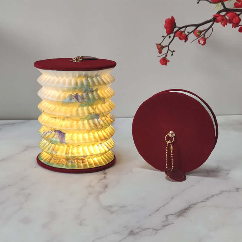Folding Small Lantern For Cultural And Creative Gifts | Kalsten