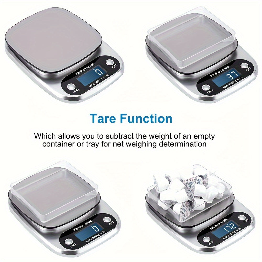 Digital kitchen scale stainless steel | Kalsten
