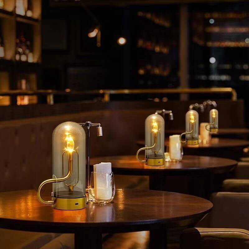Creative Charging Imitation Candle Swing Ambience Light Table Lamp | Kalsten