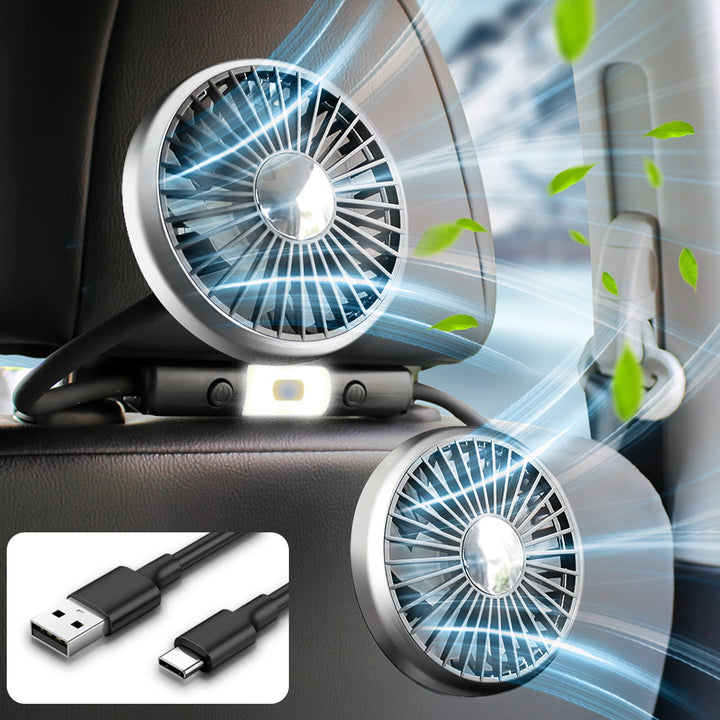 Summer Dual-Head USB Hose Fan | Kalsten
