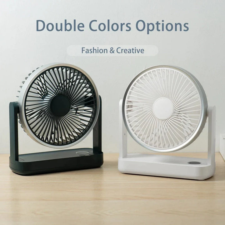 Compact Rechargeable USB Desk Fan for Home, Office, and Outdoors | Kalsten