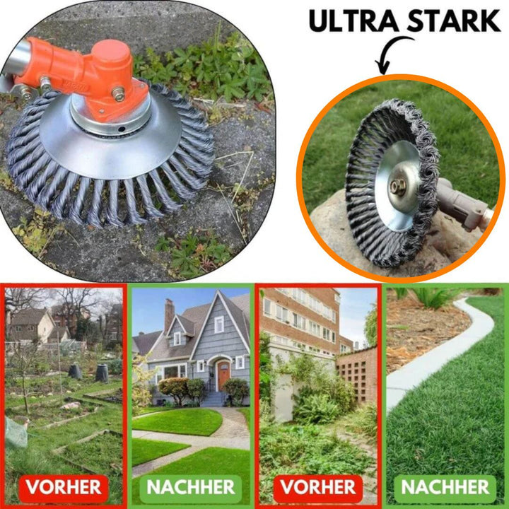 SteelForce Brush Trimmer Head for Effortless Weeding | Kalsten