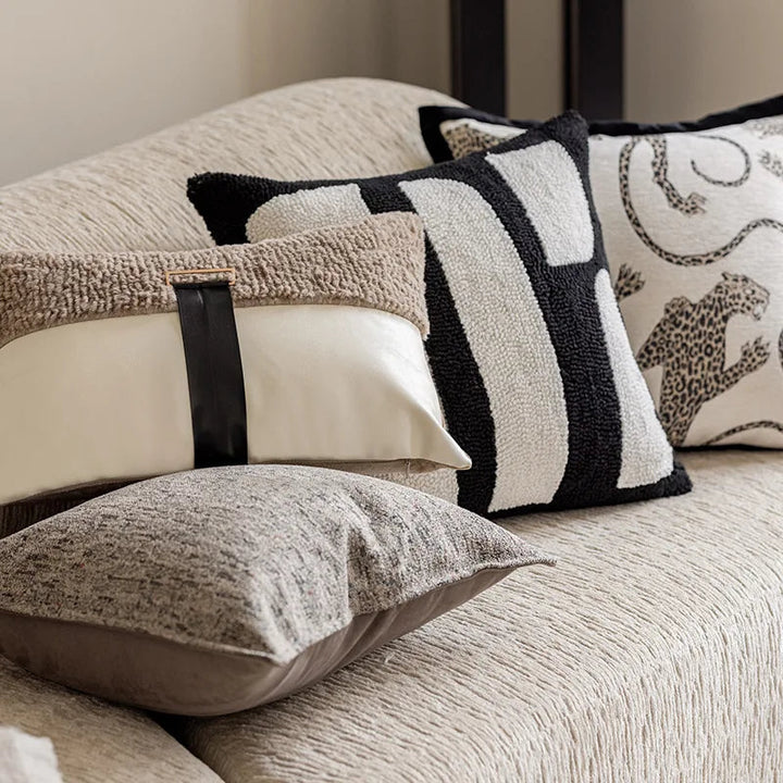 Kalsten | Sophisticated Jacquard Embroidered Decorative Pillow Covers