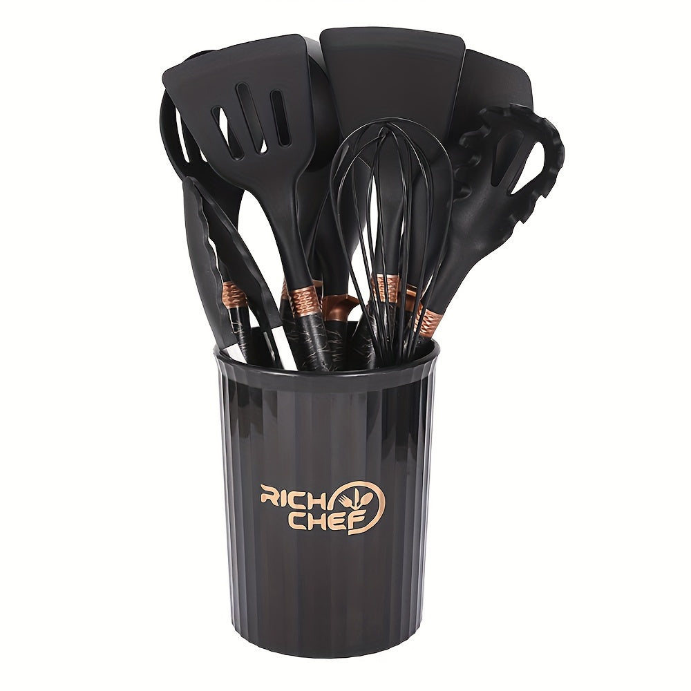 Premium Cooking - Cooking pleasure with the Elegant Silicone Kitchen Utensil Set Kalsten