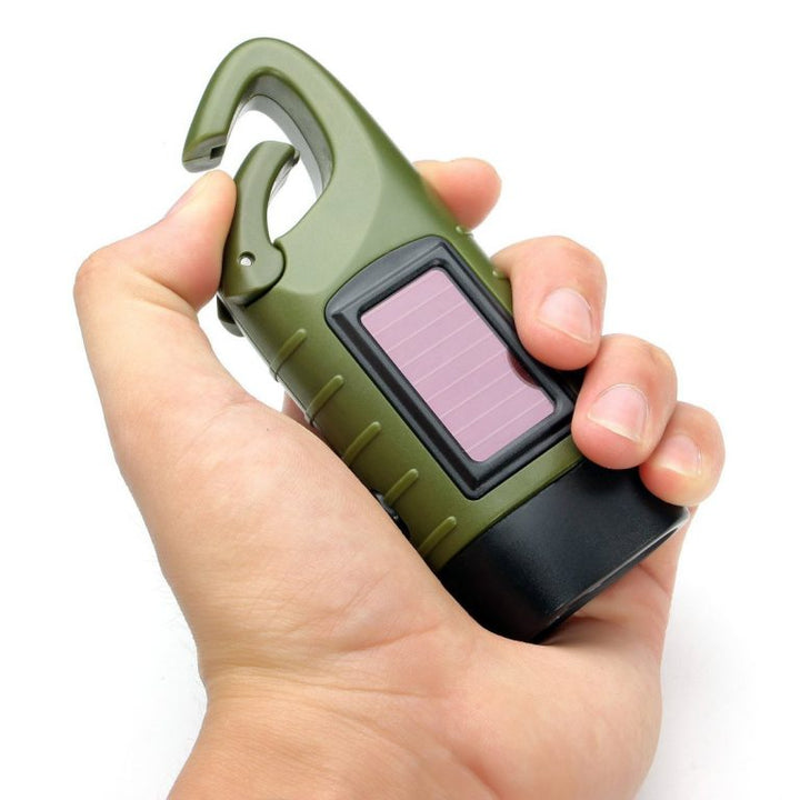 BrightTrail Solar-Crank-LED-Flashlight | Kalsten