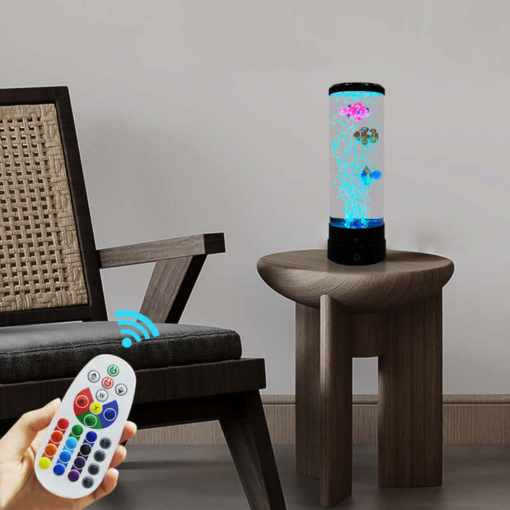 Simulation LED Colorful Large Bubble Fish Light USB Plug-in Small Night Lamp | Kalsten