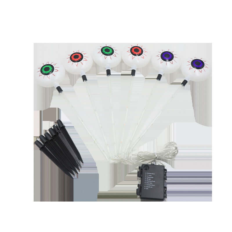 LED Solar Halloween Eyeball Ground Courtyard Decorative Lamp | Kalsten