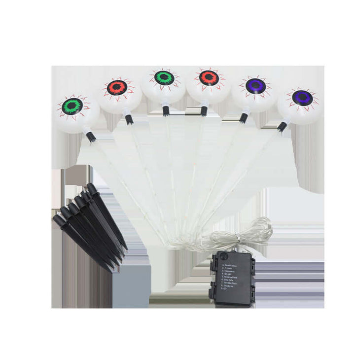 LED Solar Halloween Eyeball Ground Courtyard Decorative Lamp | Kalsten