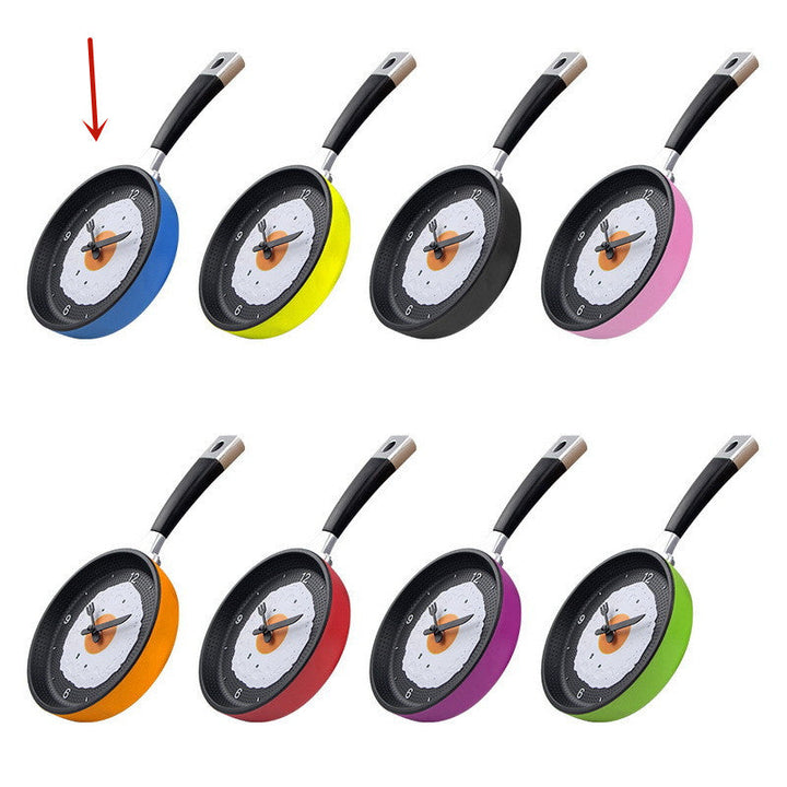 Kalsten | Fried Egg Pan Clock Silent Clock Wall Clock Wall Clock