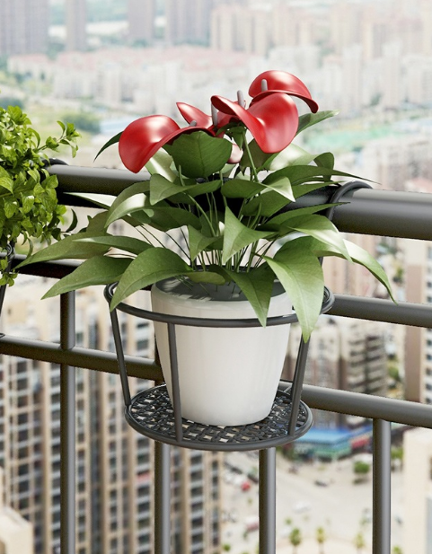 VerdaLift Plant Hanging Shelf — Finally rock-solid support for your balcony dreams | Kalsten