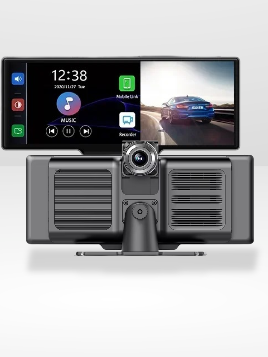 Kalsten | Wireless CarPlay Screen with Built-in 4K Dashcam & Optional Rear Camera – 10.26" IPS Display
