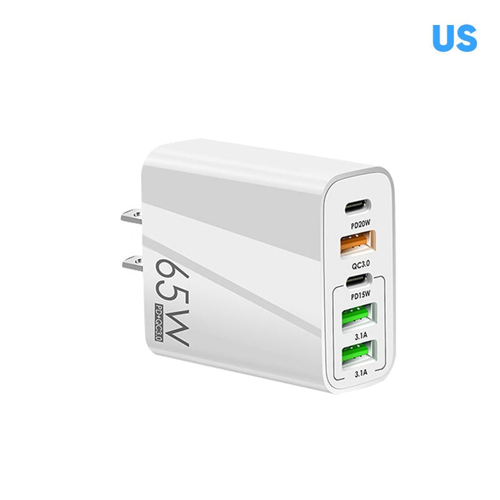 Kalsten | Multi Port Adaptor 65W Fast Charger - US Standard
