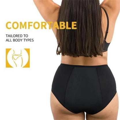 Karnz | Leak-proof high-cut underwear (Plus Sizes)