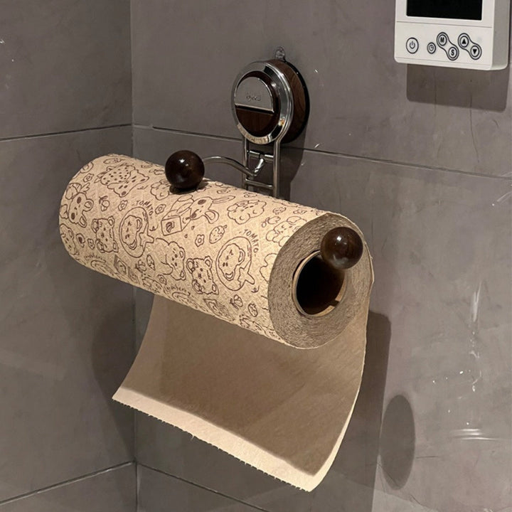 KeukenGrip Roll holder stainless steel paper towel holder with suction cup | Kalsten