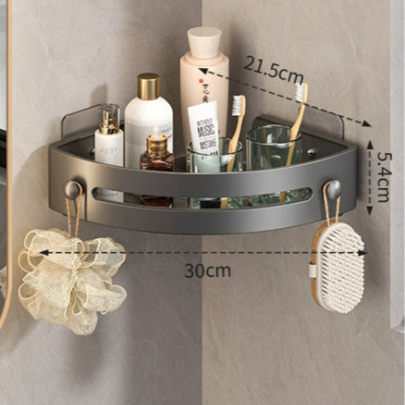 No-Drill Triangle Shower Shelf | Kalsten