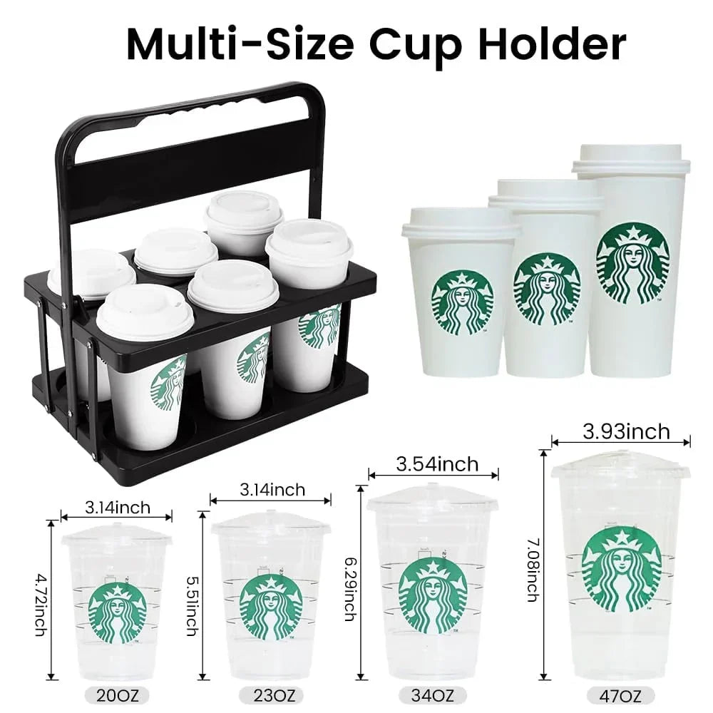 Kalsten | Foldable Drink Holder – Portable holder for six drinks with reinforced support