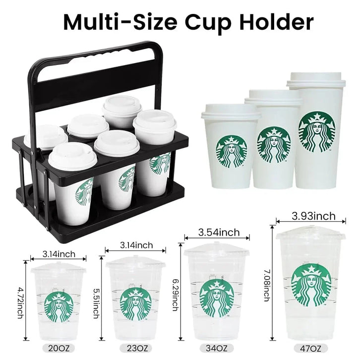 Kalsten | Foldable Drink Holder – Portable holder for six drinks with reinforced support